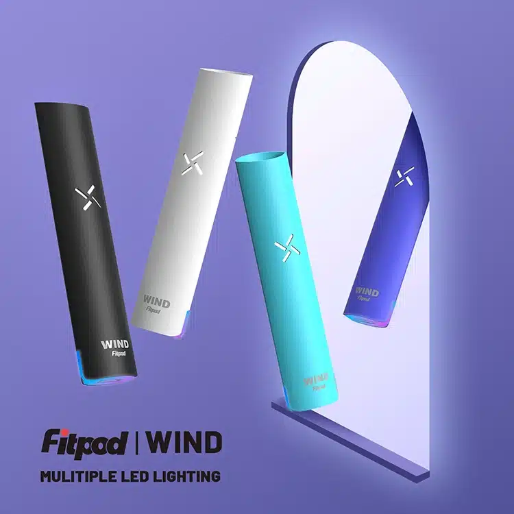 認識加熱菸:加熱菸是什麼?有哪些品牌? 15 Fitpod Wind