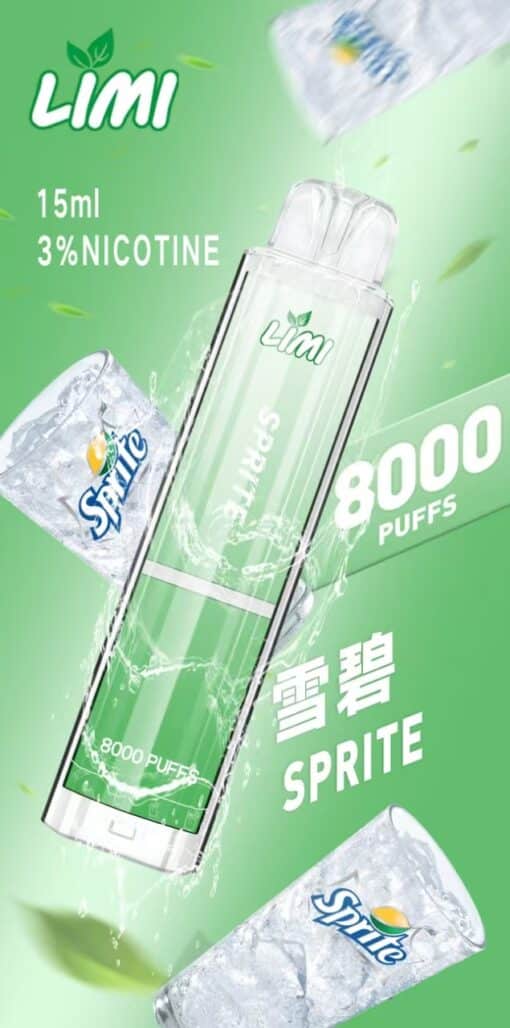 LIMI 8000口 發光拋棄式 買10送1 台灣電子煙批發 - 图片 9