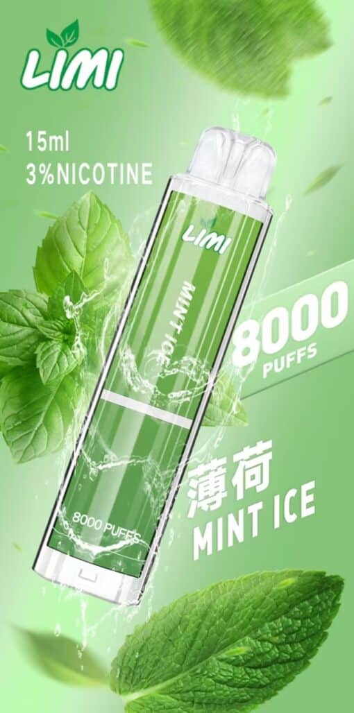 LIMI 8000口 發光拋棄式 買10送1 台灣電子煙批發 - 图片 13