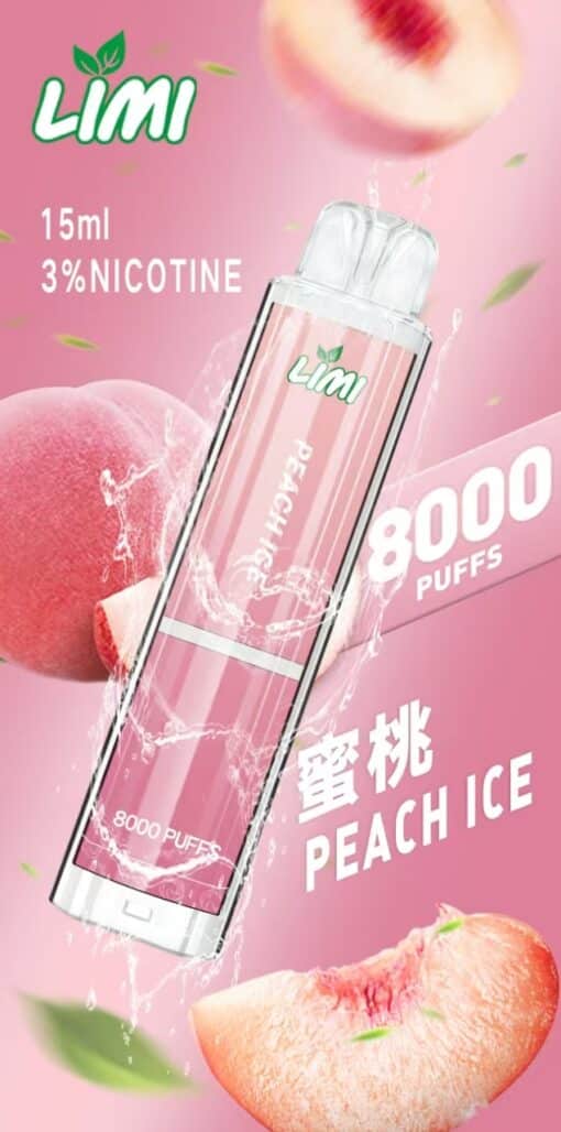 LIMI 8000口 發光拋棄式 買10送1 台灣電子煙批發 - 图片 5