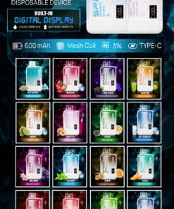 SP2S 9000 PUFFS 拋棄式電子煙 一次性霧化桿
