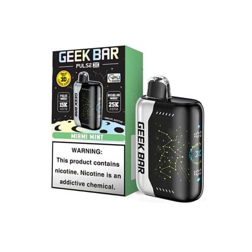 歐美爆款 GEEK BAR 25000 PUFFS 5%尼古丁含量 大口數抛棄式一次性霧化棒 - 图片 5