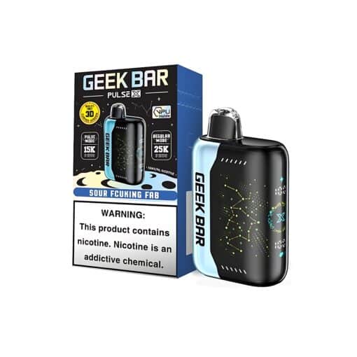 歐美爆款 GEEK BAR 25000 PUFFS 5%尼古丁含量 大口數抛棄式一次性霧化棒 - 图片 3