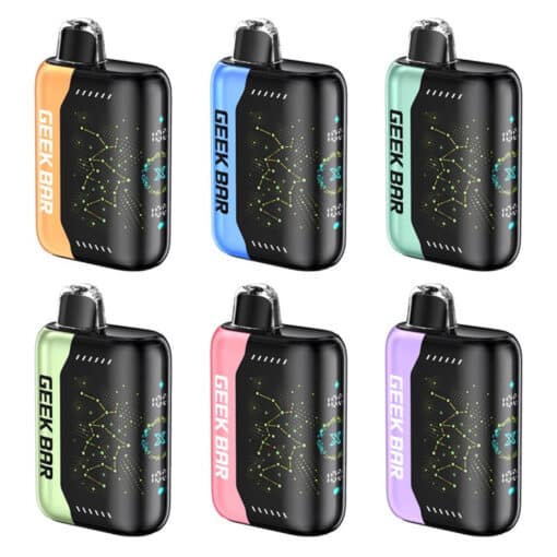 歐美爆款 GEEK BAR 25000 PUFFS 5%尼古丁含量 大口數抛棄式一次性霧化棒