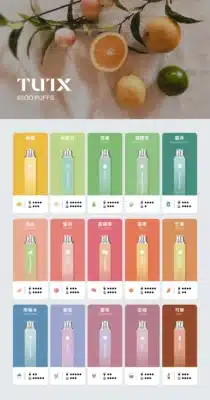 TUTX 6500 PUFFS 一次性電子煙｜長效6500口｜免充免加油