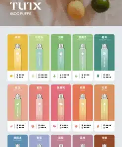 TUTX 6500 PUFFS 一次性電子煙｜長效6500口｜免充免加油